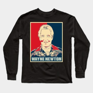 Wayne Newton Hope Poster Art Long Sleeve T-Shirt